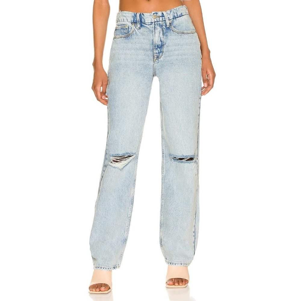 Good American Good '90s Jeans in Blue 6/28 - Picture 1 of 16